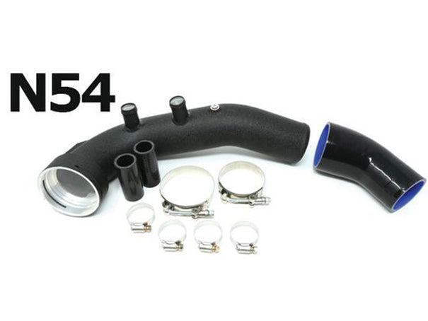 BMS BMW N54 E82 E90 E92 E60 Aluminum Chargepipe with TIAL Flange (Inc. 1M, 135i, 335i & 535i)