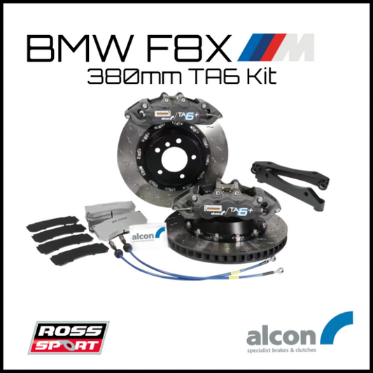 Alcon G/TA6-F-380-F8XM 380mm TA6 Front Brake Kit - BMW F8X M Cars