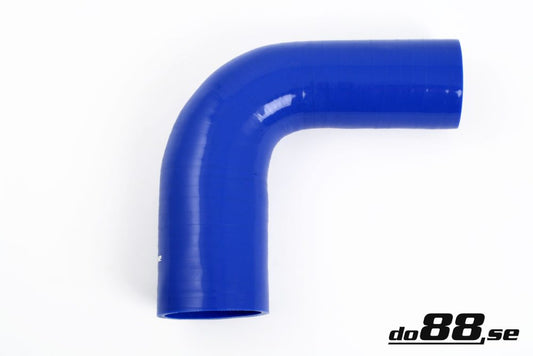 DO88 BR90G48-54 Silicone Hose Blue 90 degree 1,875 - 2,125'' (48-54mm)