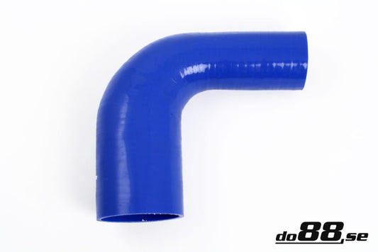 DO88 BR90G63-83 Silicone Hose Blue 90 degree 2,5 - 3,25'' (63-83mm)