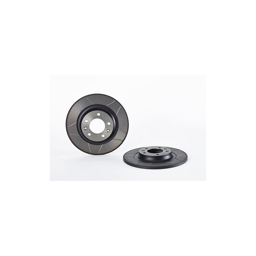 brembo-max-line-08-8682-75-brake-disc-slotted-solid-coated-with-bolts-screws