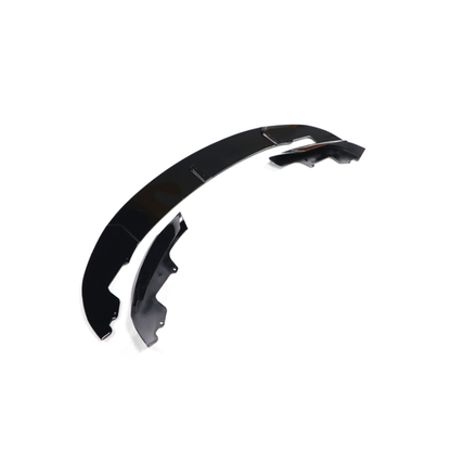Basic Carbon BMW 4 Series F32 F33 F36 LCI M Performance Style Gloss Front Splitter (Inc. 420i, 430i & 440i) - ML Performance UK