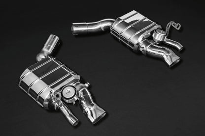 Capristo 02BE04103007 Bentley New Continental GT W12/Speed/V8 Valved Exhaust with Mid-Pipes (CES3) 