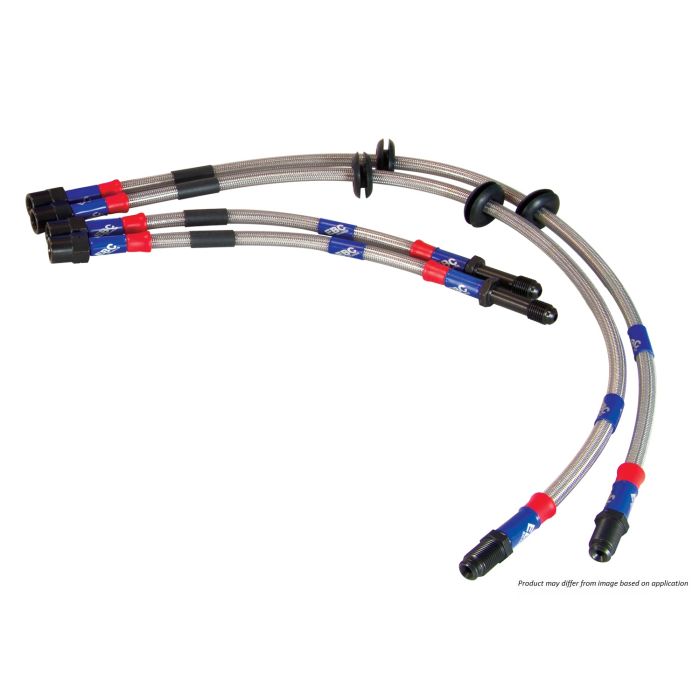 EBC BLA15453L Braided Steel Brake Lines Front &amp Rear