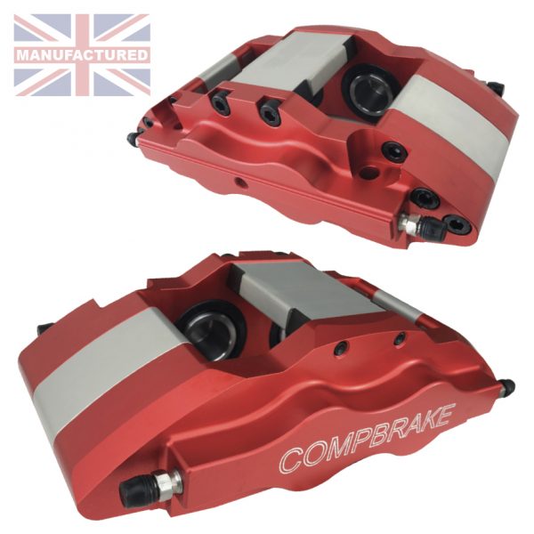 Compbrake CMB-PR14-R B4 Pro Race 14 Calipers Front 4 Pot Red (Pair)