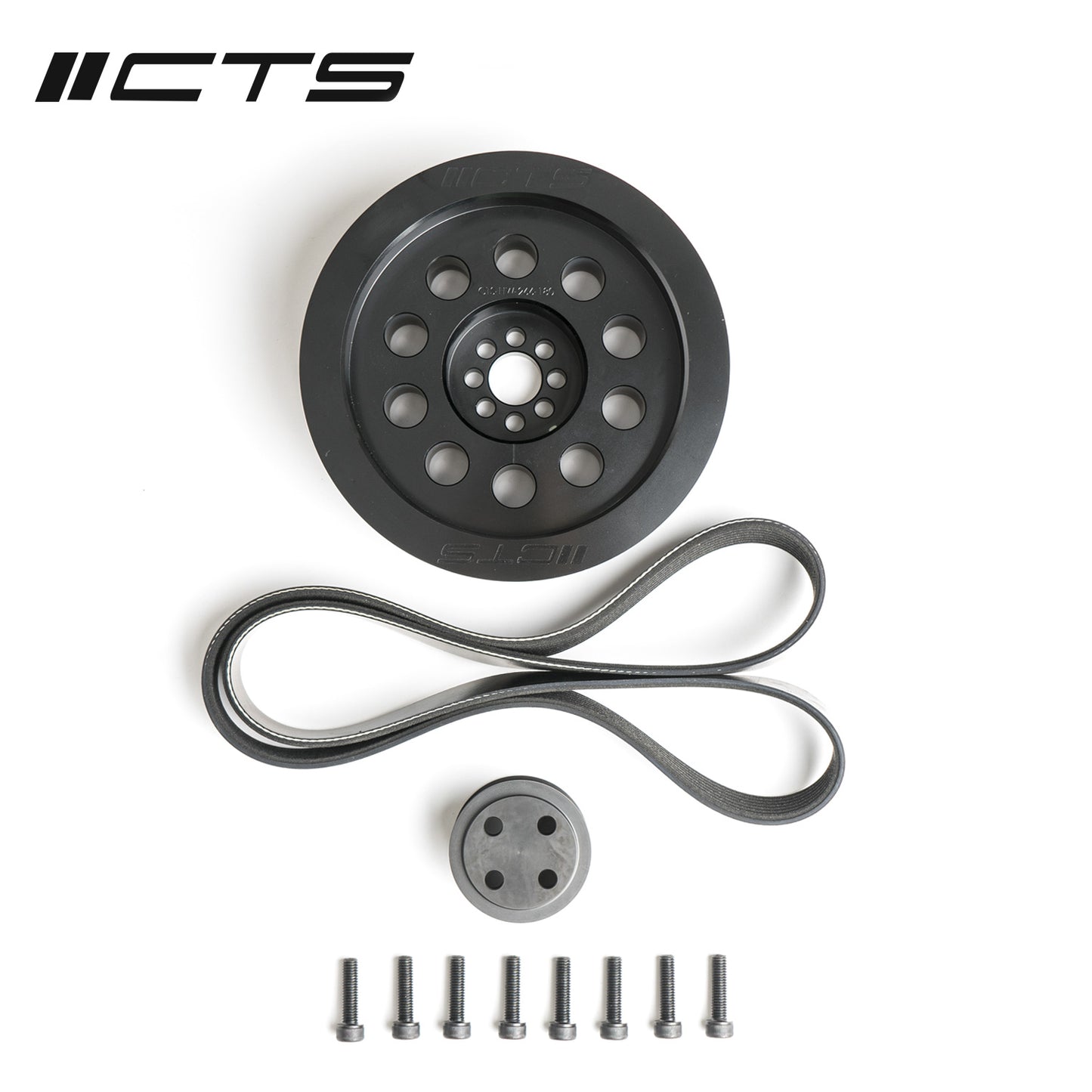 CTS Turbo CTS-HW-435 Turbo 3.0T V6 Dual Pulley Upgrade Kit (bolt-on, 180mm)