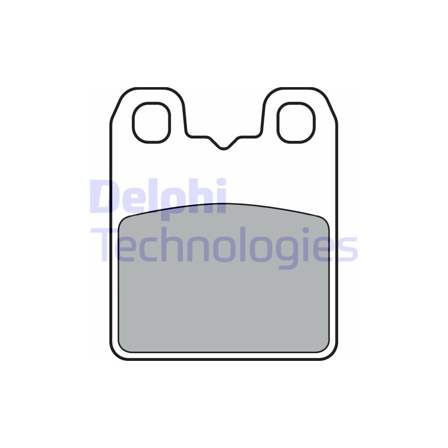 Delphi LP3382 Brake Pad Set