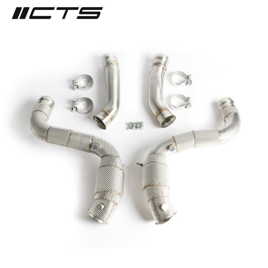 CTS Turbo CTS-EXH-DP-0030-CAT TURBO MERCEDES-BENZ AMG W205/M177 C63/63S HIGH-FLOW CATS
