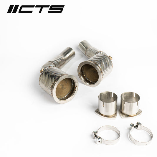 CTS Turbo CTS-EXH-DP-0049-CAT Turbo C8 Audi RS6/RS7 High-Flow CATS