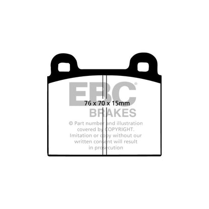 EBC DP4103R Yellowstuff Brake Pads Front
