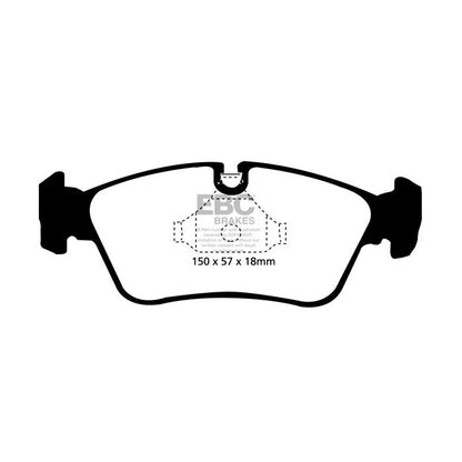 EBC DP21211 Greenstuff 2000 Brake Pads Front