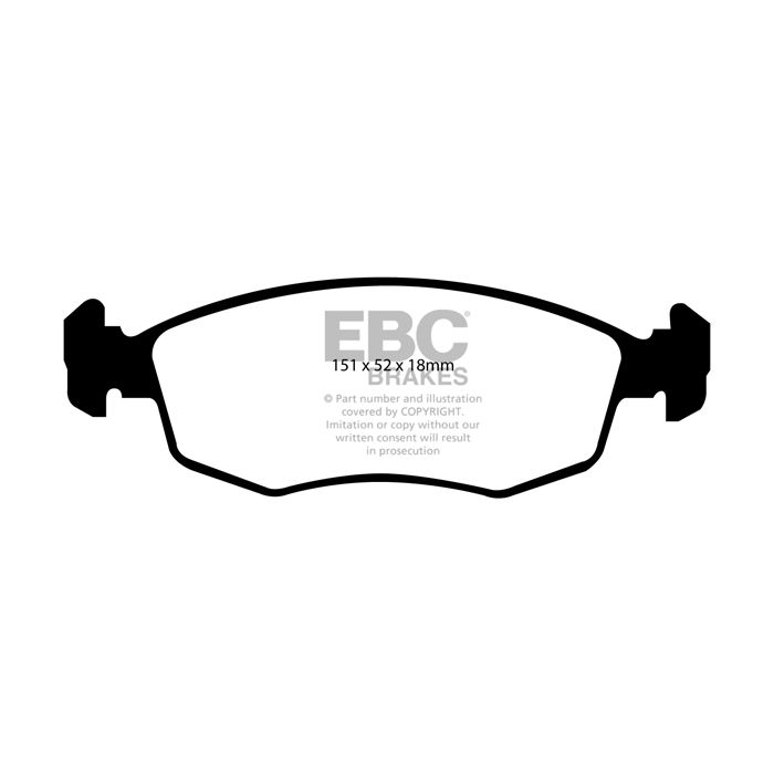 EBC DP41337R Yellowstuff Brake Pads Front