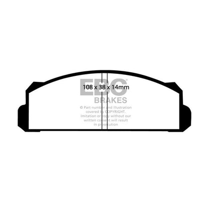 EBC DP144 Ultimax Brake Pads Front