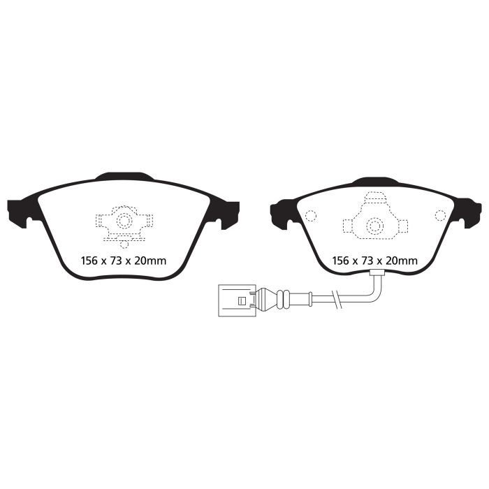 EBC DP81594RPX RPX Brake Pads Front