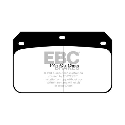 EBC DP4001R Yellowstuff Brake Pads 