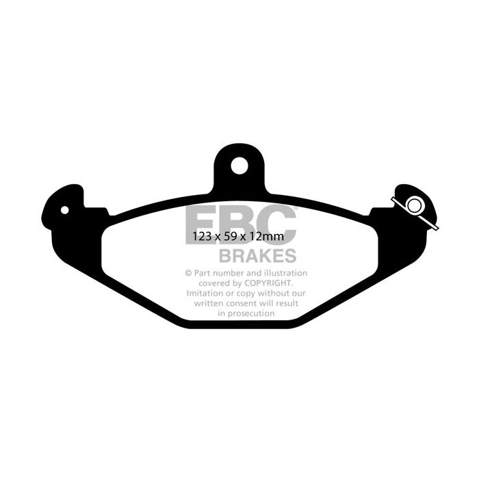 EBC DP3885/2C Redstuff Brake Pads Rear