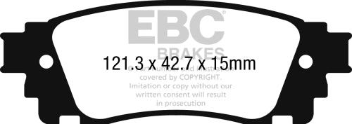 EBC DPX2262 BRAKE PADS
