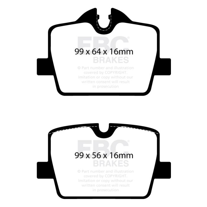 EBC DP42405RPX RPX Brake Pads Rear