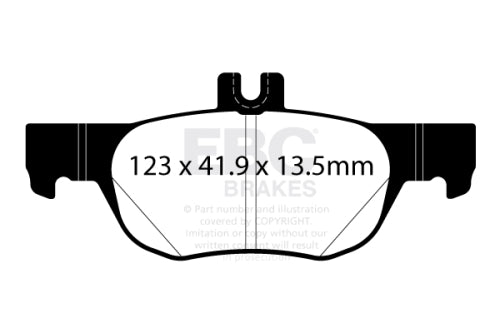 EBC DPX2413 BRAKE PAD SET