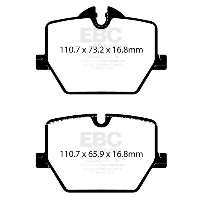 EBC DP82415RPX RPX Brake Pads Rear