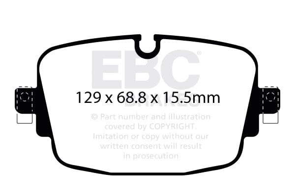 EBC DP42516R Audi Yellowstuff Brake Pads (Inc. RS6, RS7 & RSQ8)