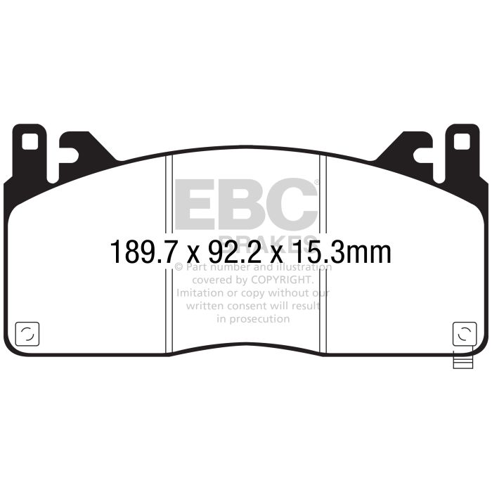 EBC DP83055RPX RPX Brake Pads Front