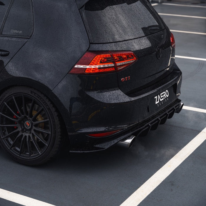 Zaero ZA-GMK7P-GTI-BK VW GOLF GTI MK7 GLOSS BLACK BODY KIT BY ZAERO (2013-2017)