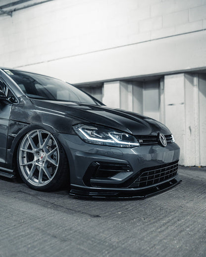 Zaero ZA-VW-GOLF-75-R-FS VW GOLF R MK7.5 EVO-1 GLOSS BLACK FRONT SPLITTER
