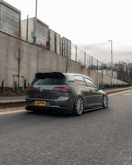 Zaero ZA-VG7.5-R-BK VW GOLF R MK7.5 GLOSS BLACK BODY KIT