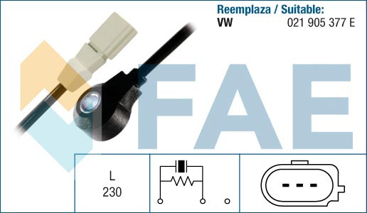 FAE AE60118 Knock Sensor