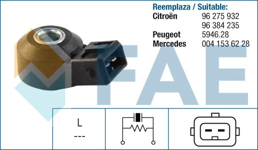 FAE AE60159 Knock Sensor