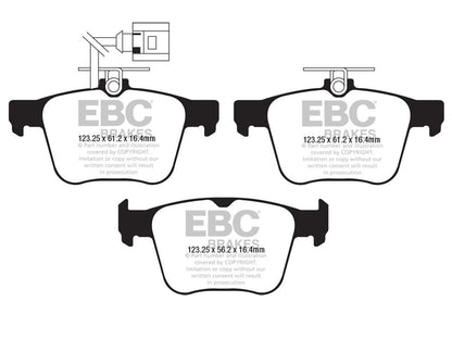 EBC Audi 8S 8V Bluestuff NDX Trackday Rear Brake Pads - ATE Caliper (RS3 & TTRS) - ML Performance UK