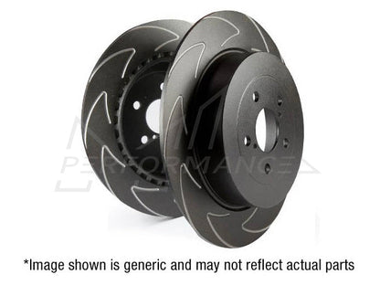 EBC Audi Seat Skoda Volkswagen BSD Series Sport Front Discs - TRW Caliper (Inc. 8S TTS, 5F Leon Cupra, 5E Octavia & MK7 Golf R) | ML Performance UK