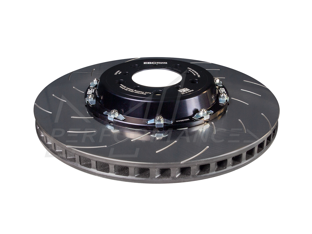 EBC Audi Seat Skoda Volkswagen Racing Floating Front Discs - TRW Caliper (8V S3, 5F Leon, 5E Octavia & MK7 Golf GTI) | ML Performance UK