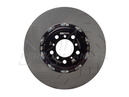 EBC Audi Seat Skoda Volkswagen Racing Floating Front Discs - TRW Caliper (8V S3, 5F Leon, 5E Octavia & MK7 Golf GTI) | ML Performance UK