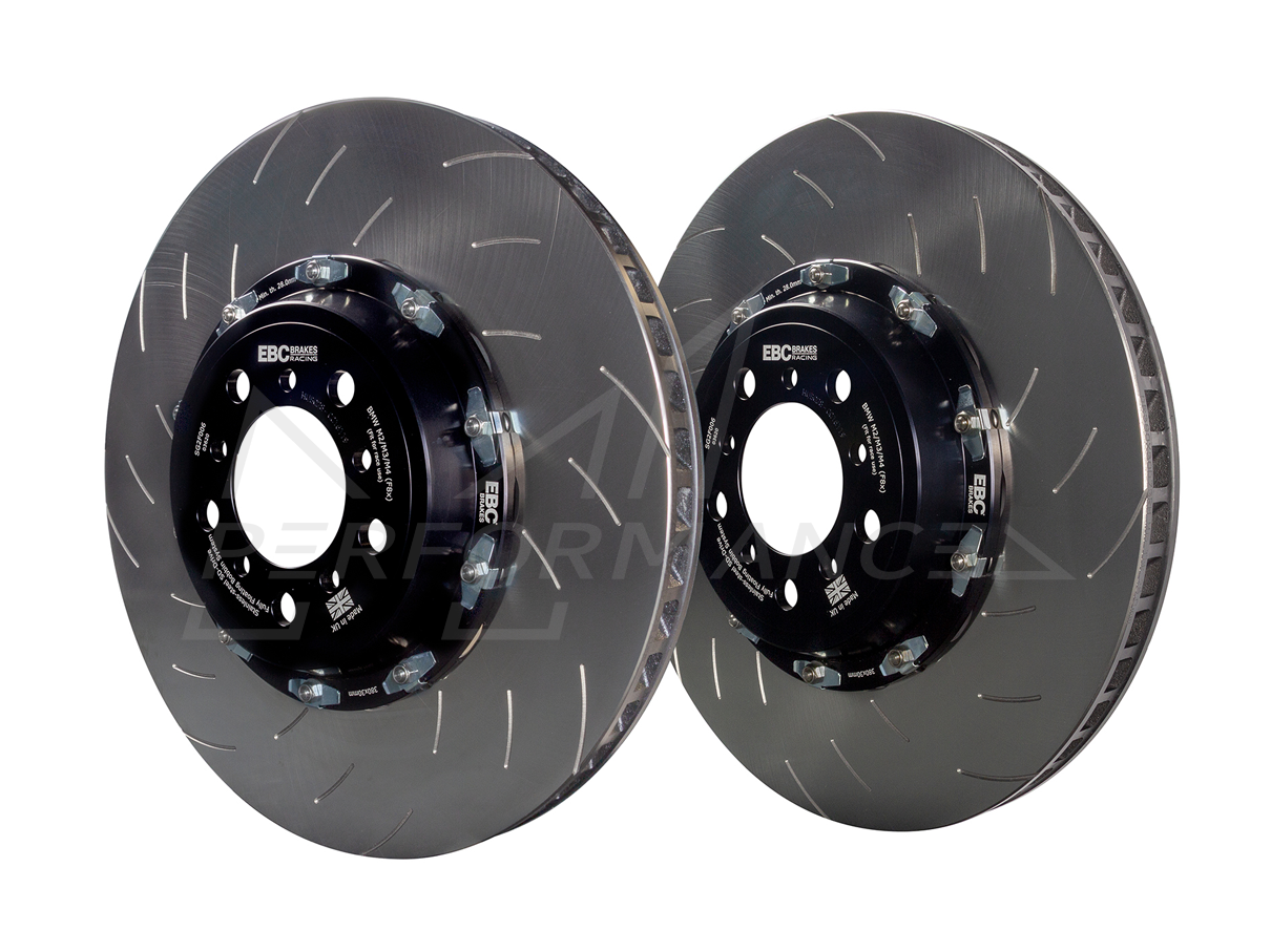 EBC Audi Seat Skoda Volkswagen Racing Floating Front Discs - TRW Caliper (8V S3, 5F Leon, 5E Octavia & MK7 Golf GTI) | ML Performance UK