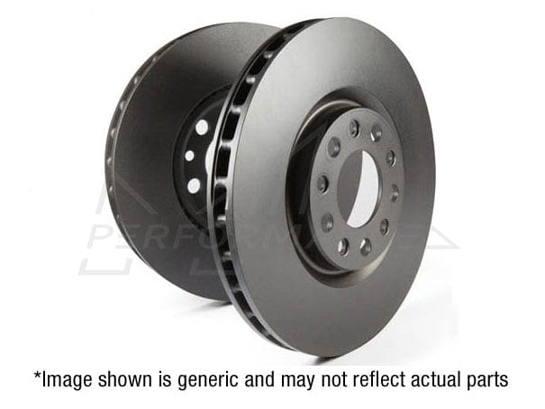 EBC BMW E83 Premium OE Replacement Front Discs - ATE Caliper (Inc. X3, X3 25i, X3 30i & X3 30d)