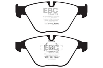 EBC BMW E90 E91 E92 E89 Redstuff Sport Front Brake Pads - ATE Caliper (Inc. 318i, 320i, 325i & Z4) | ML Performance UK