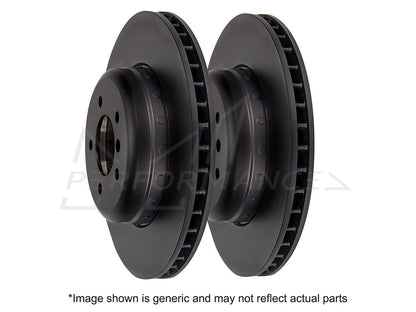 EBC BMW F10 F11 Premium OE Replacement Lightweight Riveted Rear Discs - TRW Caliper (Inc. 535i, 530i, 528i & 525i & X4 20i/35i) | ML Performance UK