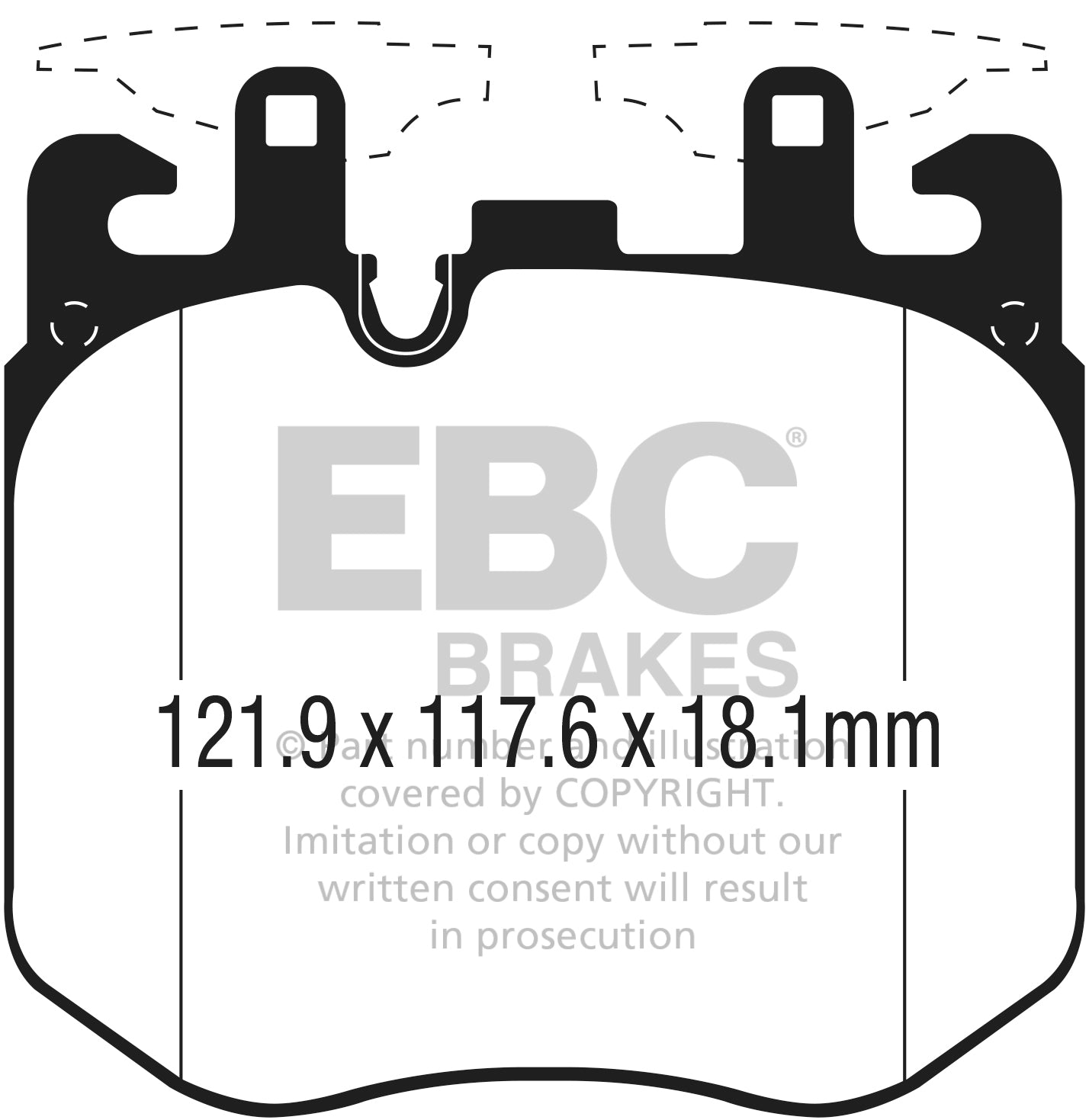 EBC BMW Rolls Royce Yellowstuff 4000 Series Front Sport Brake Pads & Premium OE Replacement Riveted Discs Kit - Brembo Caliper (Inc. G07 X7 M50i, G30 M550ix, G32 640i & G11 750i) | Supercar Parts UK