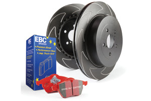 EBC Ford Mustang 5th Generation Rear Redstuff Pad & Blade Sport Disc Kit - ML Performance UK