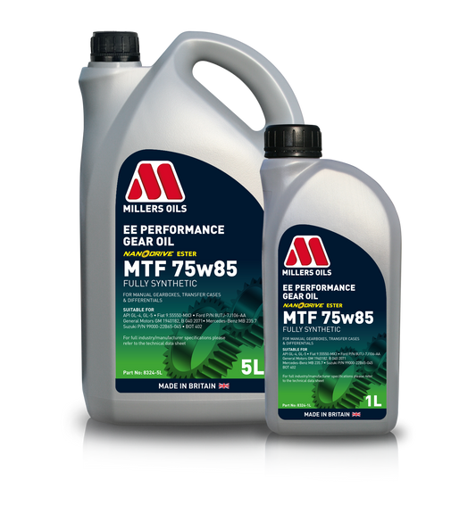 Millers Oils 8324 EE Performance MTF 75w85 Fully Synthetic Gear Oil