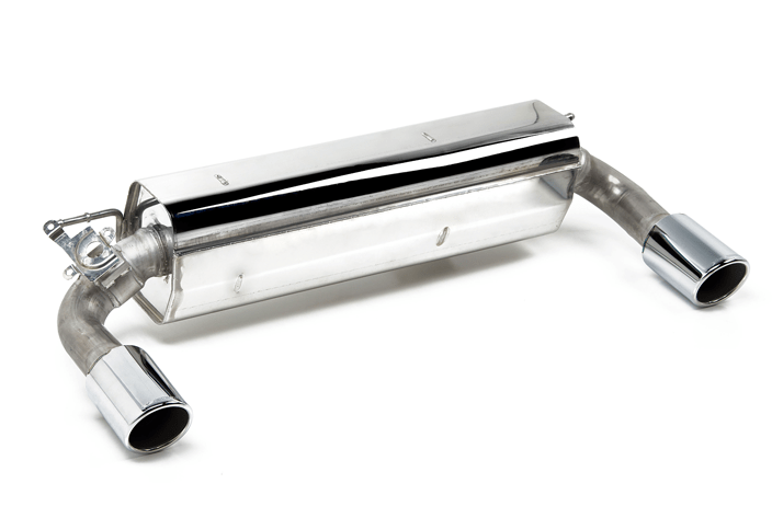 Eisenmann BMW N55 F22 F23 M235i Slip-On Rear Muffler with Valvetronic-System