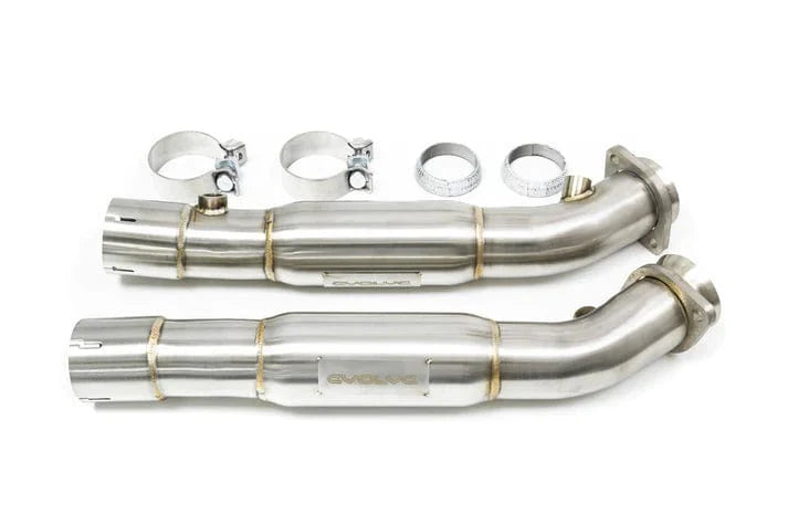 Evolve BMW E90 E92 E93 M3 Cat Delete Test Pipes - ML Performance UK