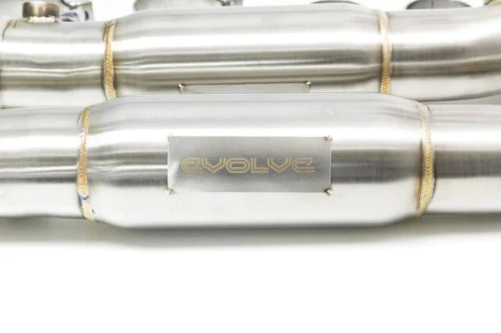 Evolve BMW E90 E92 E93 M3 Cat Delete Test Pipes - ML Performance UK
