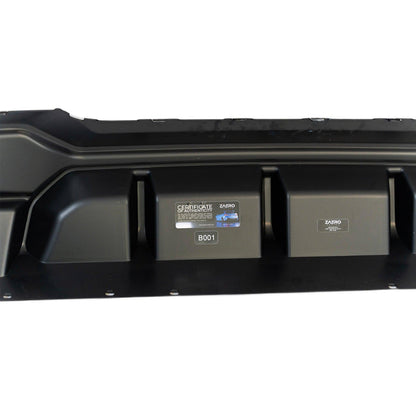 Zaero ZA-F4X-PRE-LCI-DE-DF BMW M135I 128TI 120D 120I DUAL EXIT F40 EVO-1 GLOSS BLACK REAR DIFFUSER