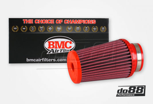 DO88 FBTW60-150P BMC Twin Air Conical Air Filter, Connection 60mm, Length 150mm, 15°