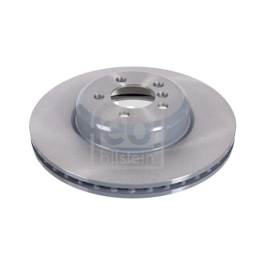 FEBI BILSTEIN 105727 Brake Disc Front Axle, Internally Vented, Coated, High-carbon  - 1 piece