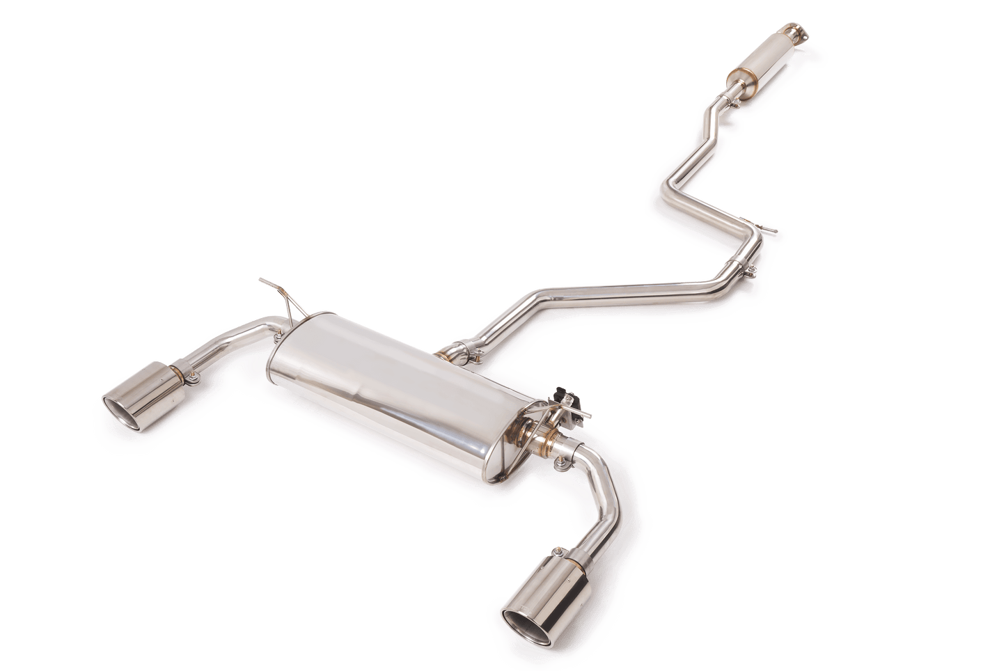 Stone Exhaust Ford 1.5T MK4 Focus Dual Exit Single Tailpipe Valvetronic Catback Exhaust System