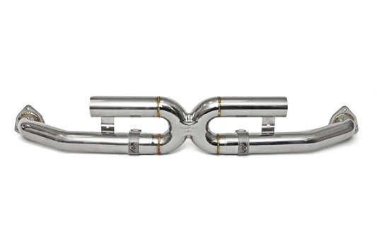 Fabspeed Porsche 997.2 Carrera Center Muffler Bypass X-Pipe - ML Performance